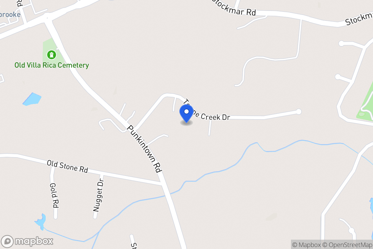 Map of 77 Towne Creek Dr