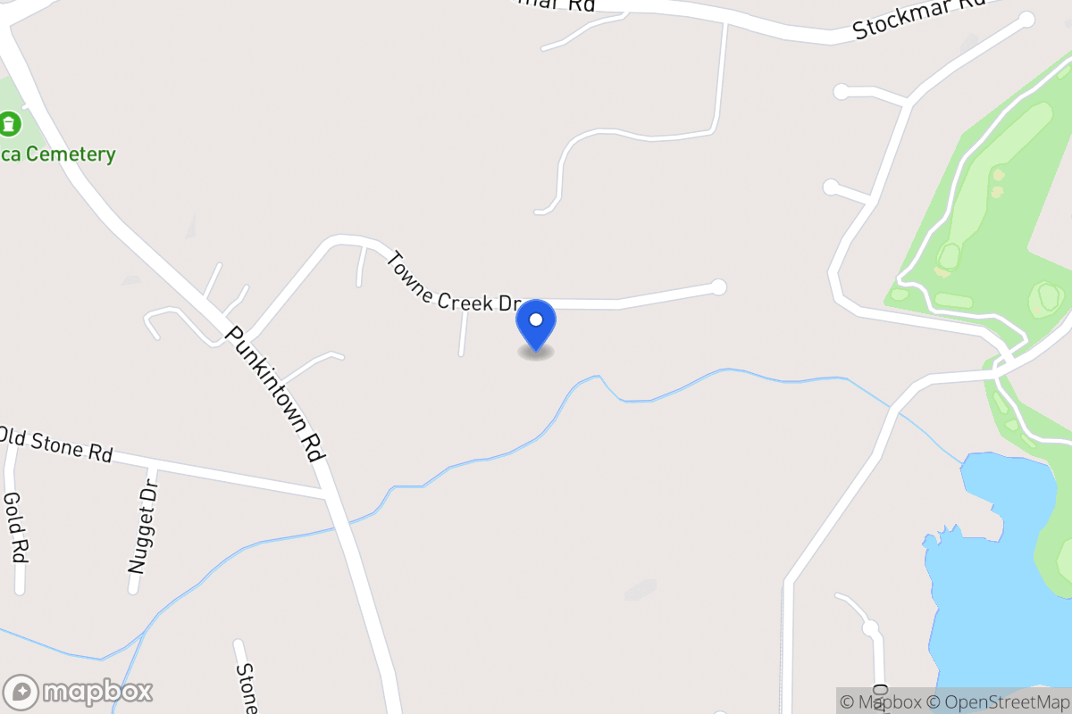 Map of 131 Towne Creek Dr