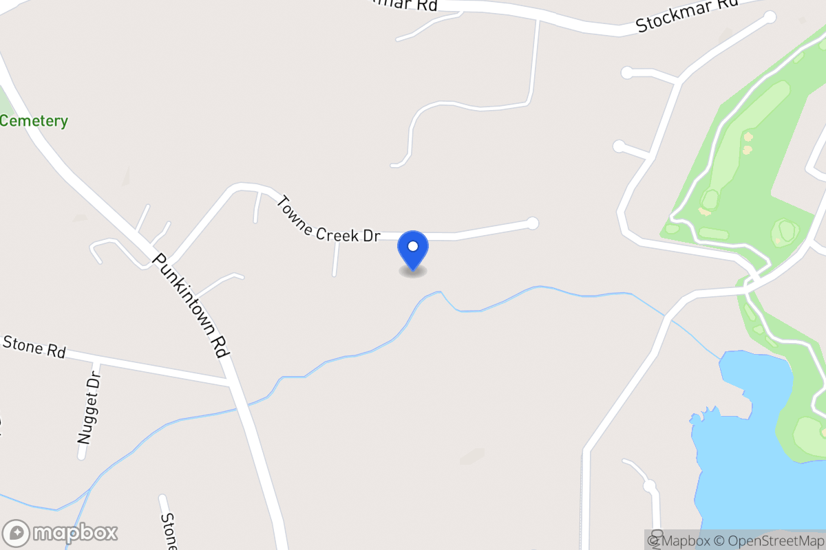Map of 141 Towne Creek Dr