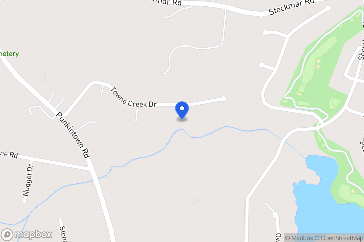 Map of 151 Towne Creek Dr