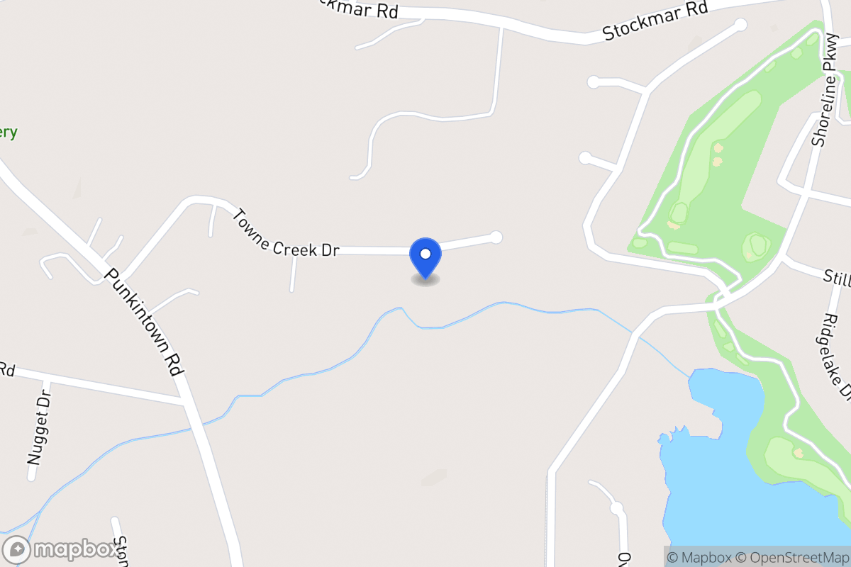 Map of 161 Towne Creek Dr