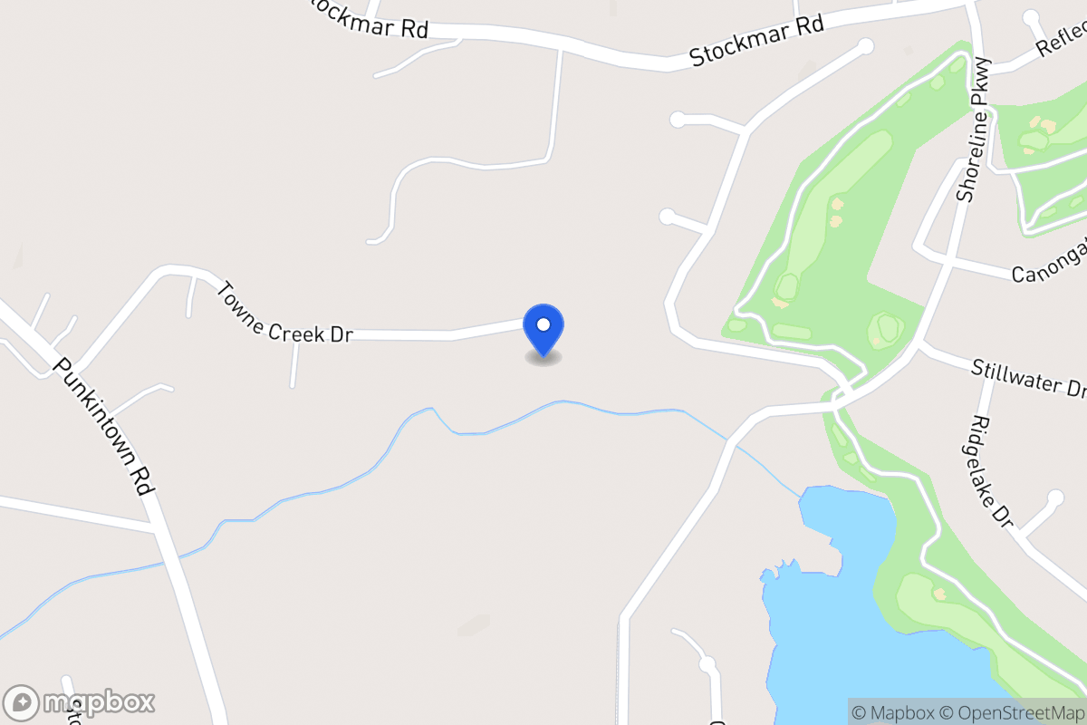 Map of 183 Towne Creek Dr