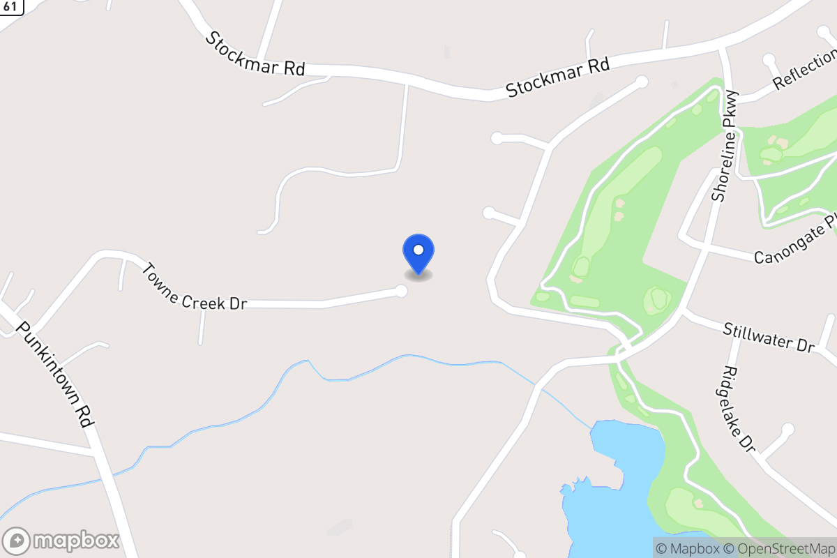 Map of 196 Towne Creek Dr
