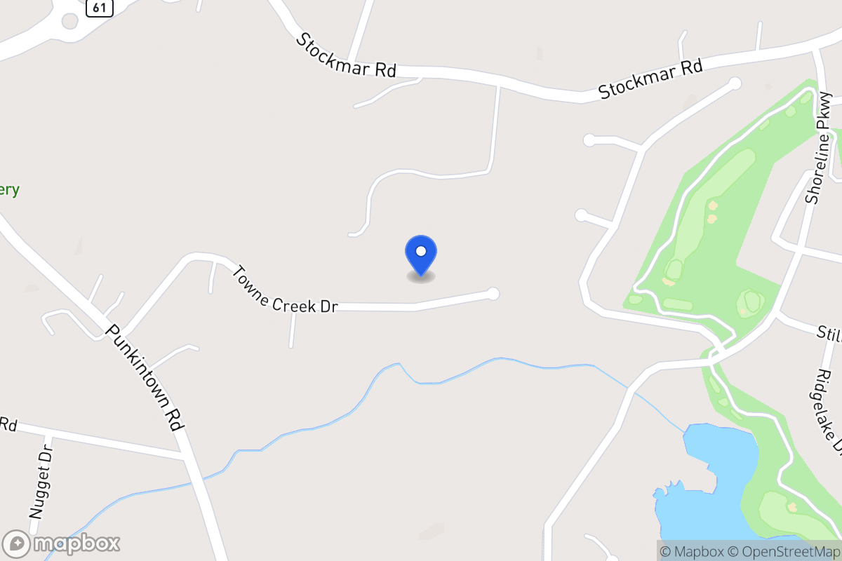 Map of 164 Towne Creek Dr