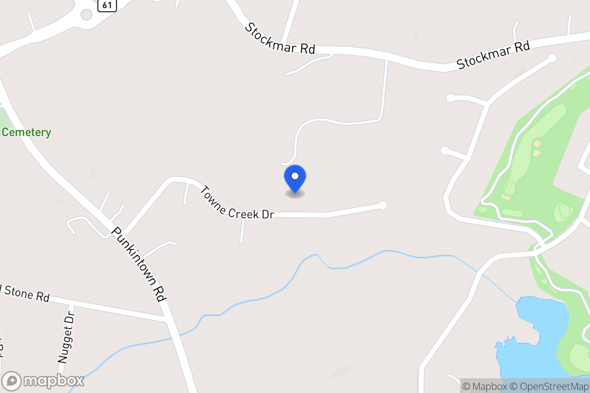 Map of 138 Towne Creek Dr