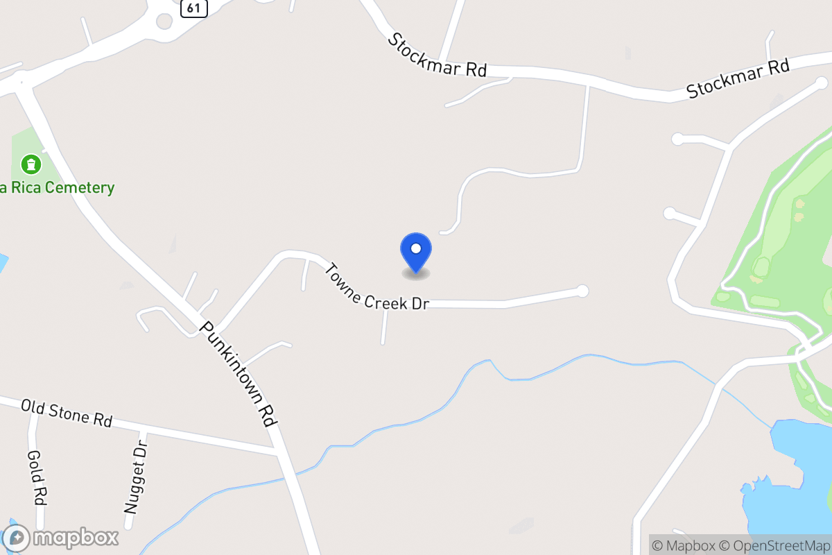 Map of 118 Towne Creek Dr