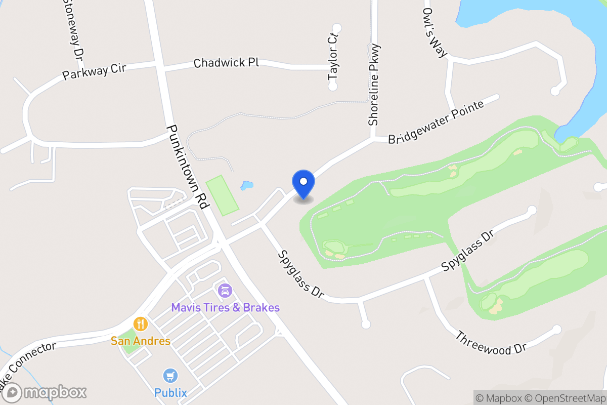 Map of 2530 Shoreline Pkwy