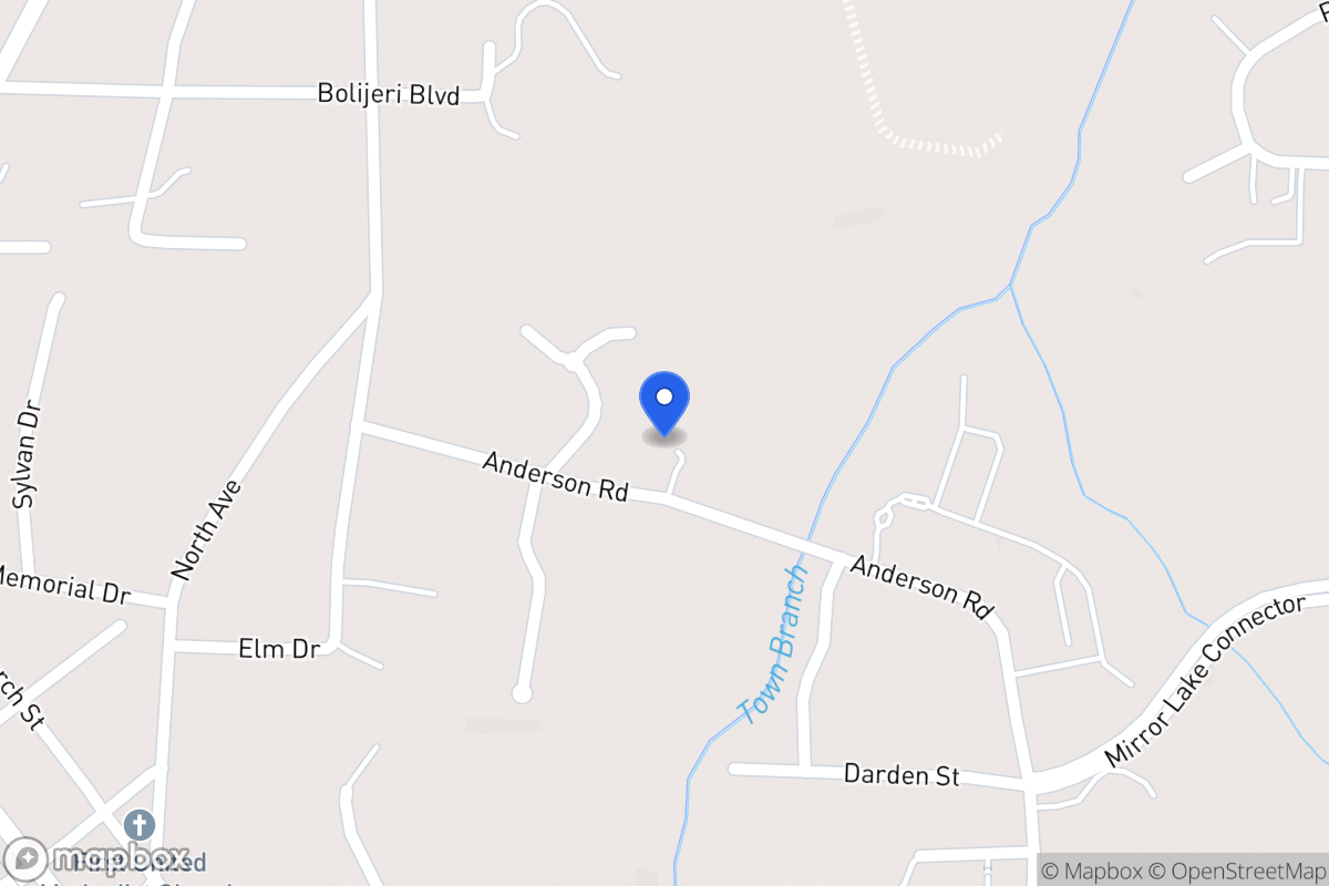 Map of 215 Anderson Rd