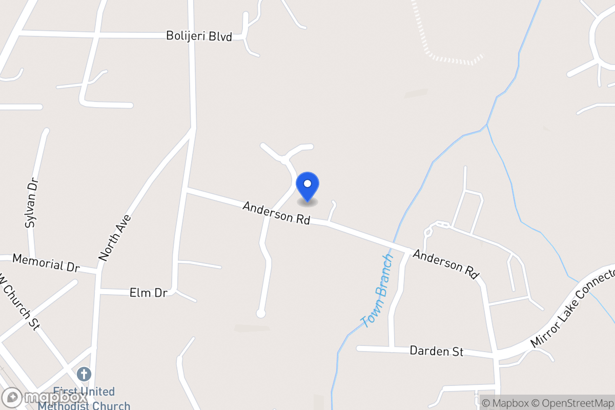 Map of 219 Anderson Rd