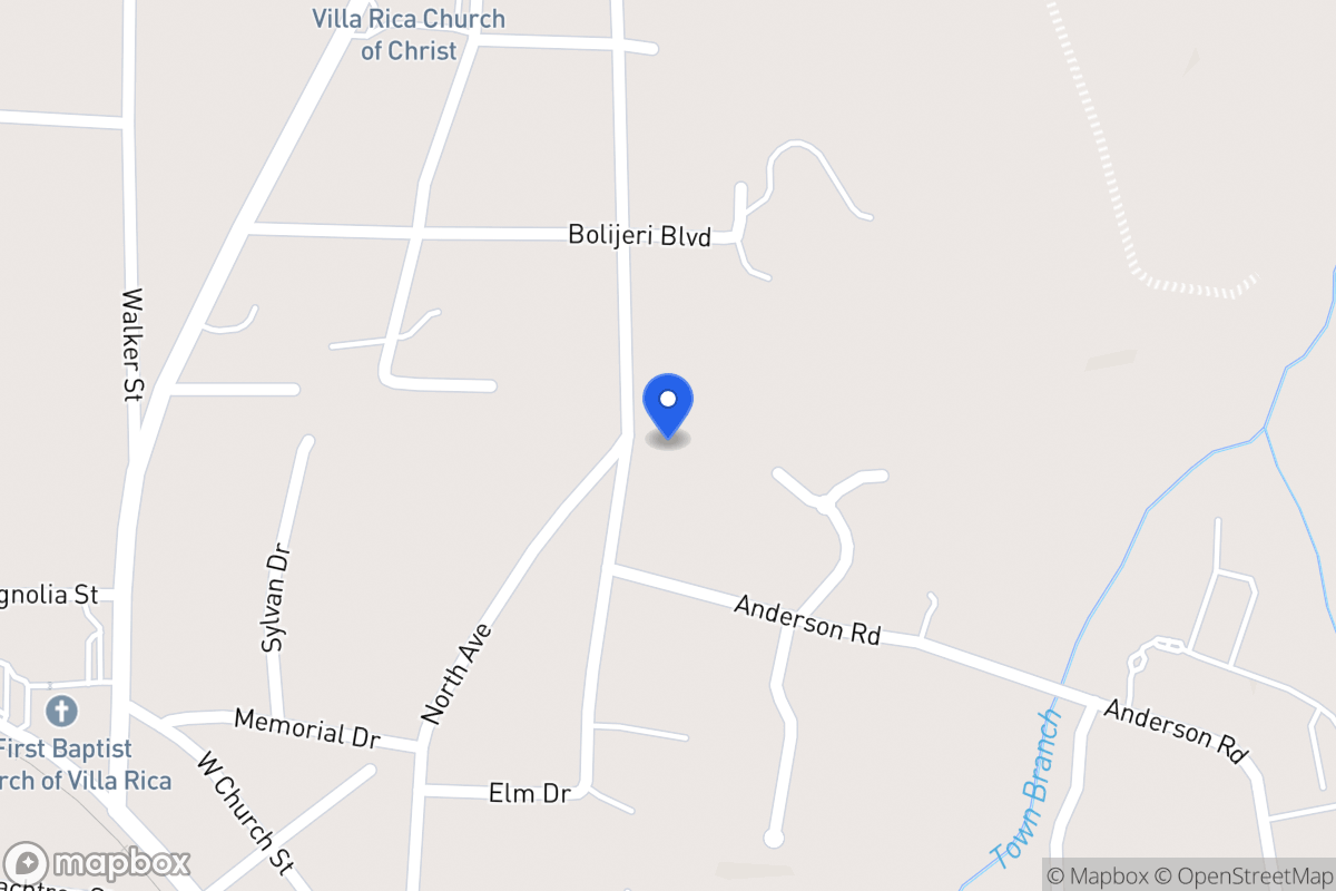 Map of 341 North Ave