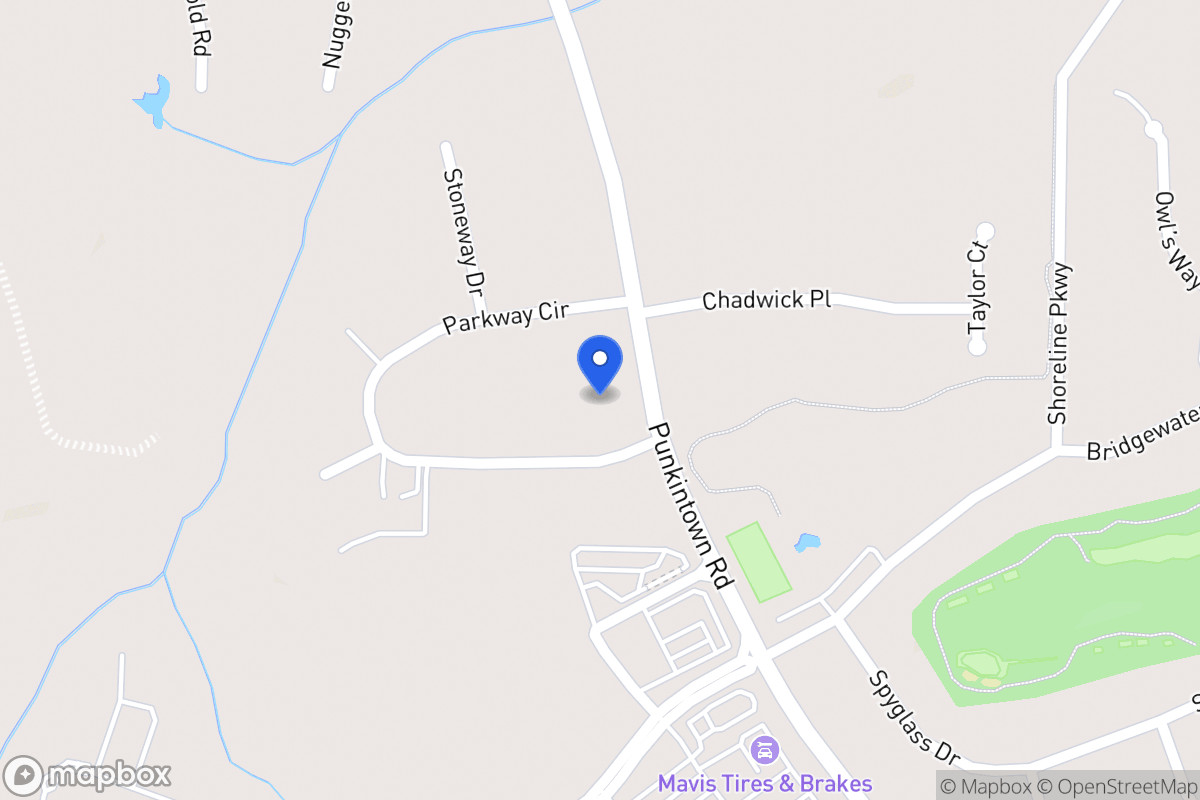 Map of 448 Punkintown Rd