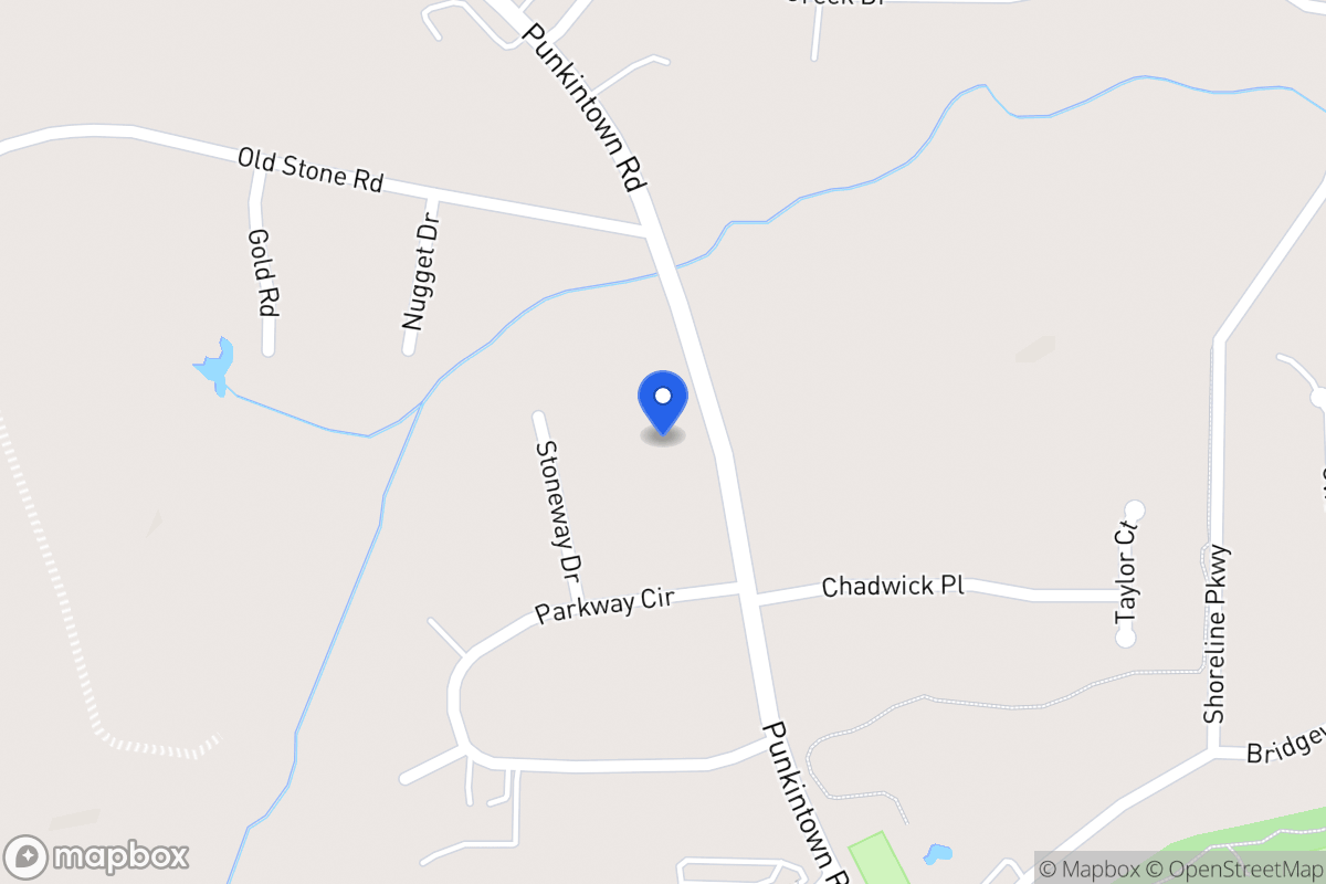 Map of 574 Punkintown Rd