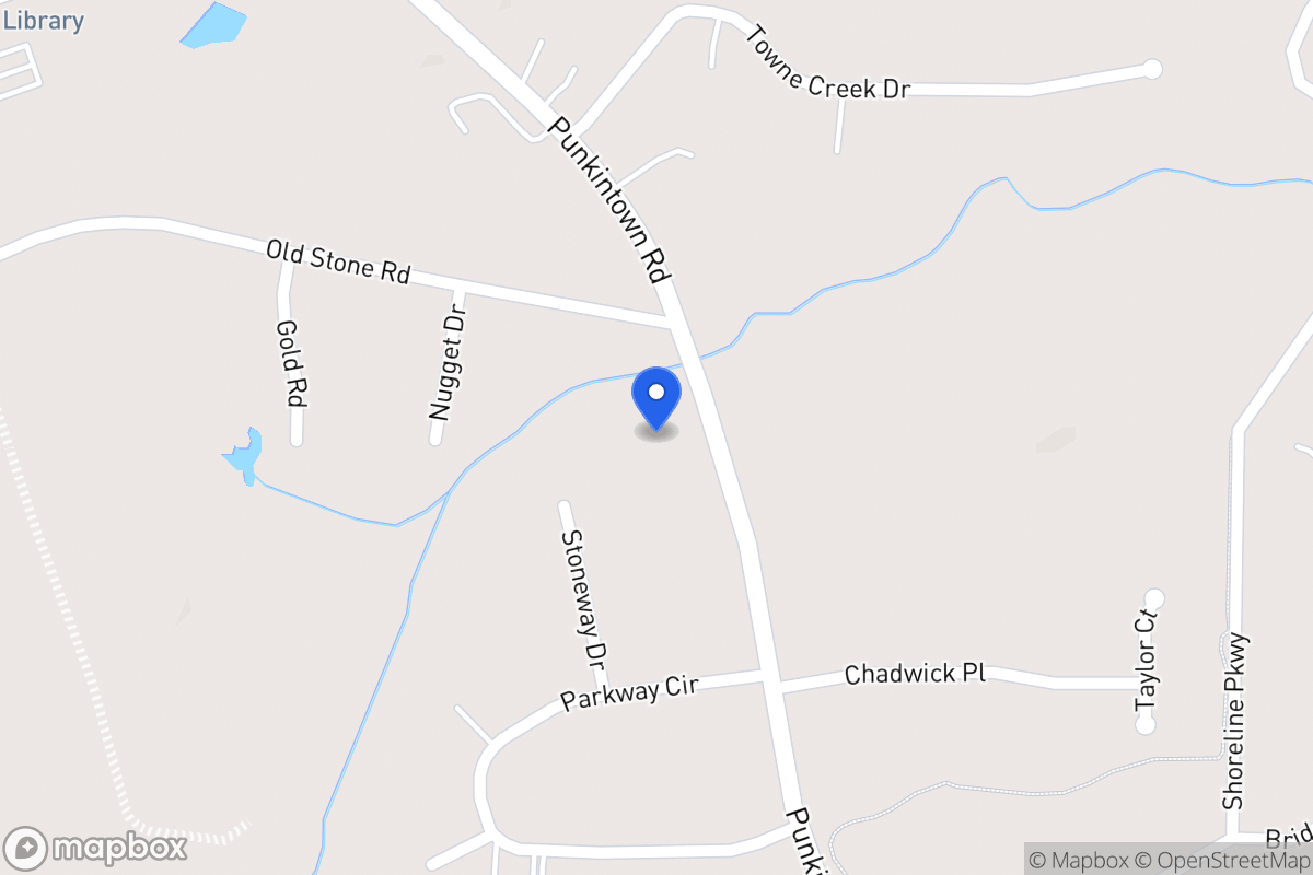 Map of 604 Punkintown Rd