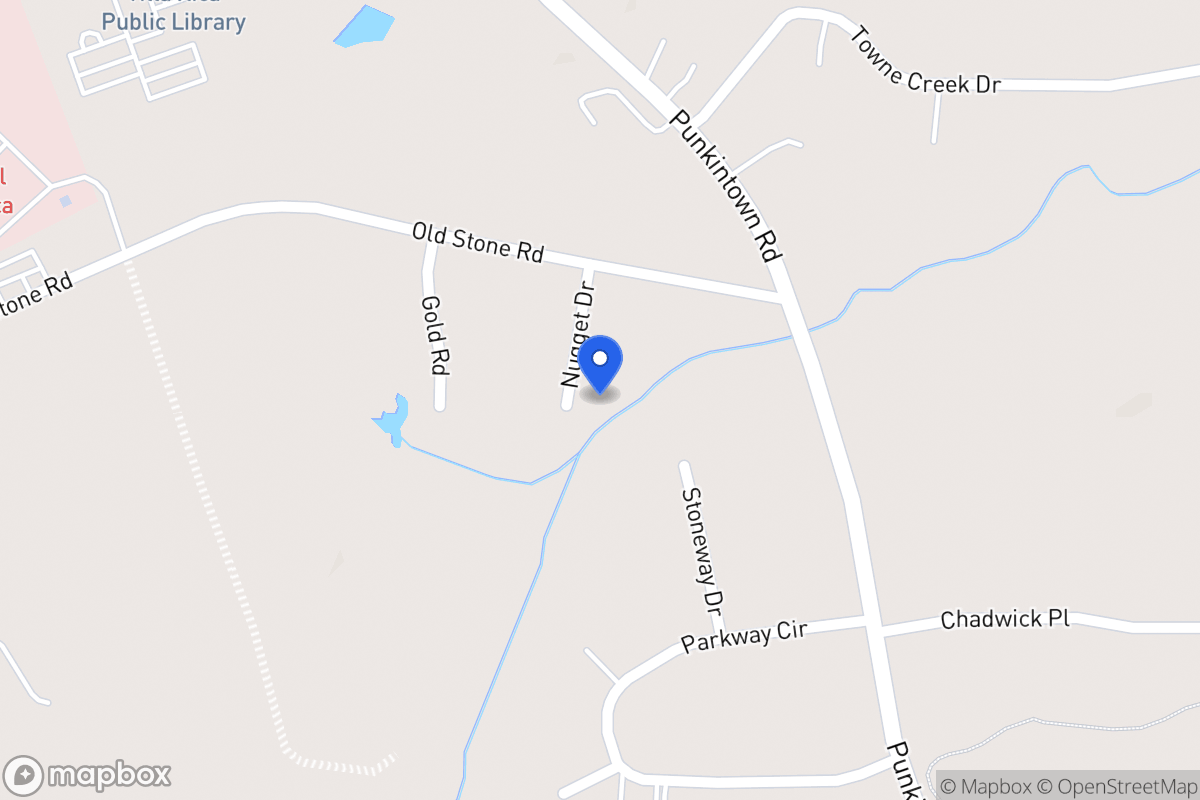 Map of 36 Nugget Dr