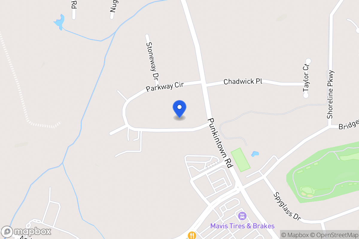 Map of 182 Parkway Cir