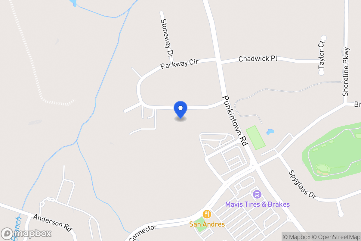 Map of 167 Parkway Cir