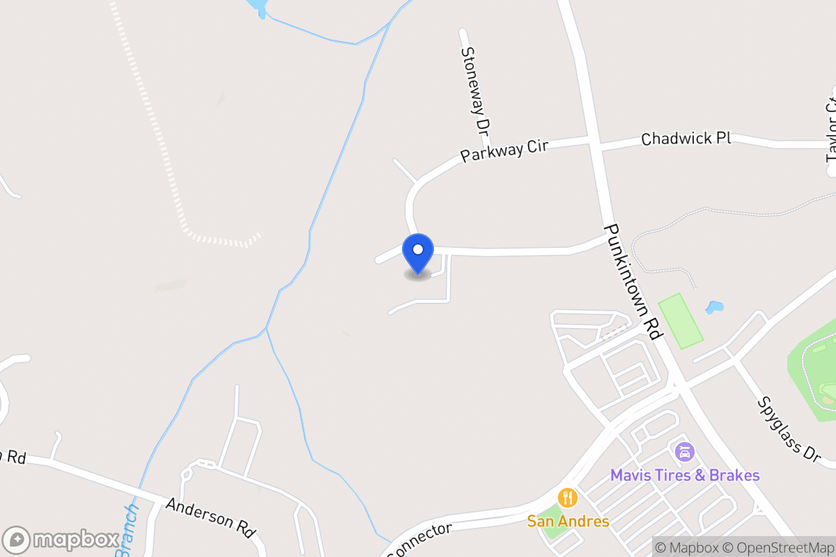 Map of 121 Parkway Cir