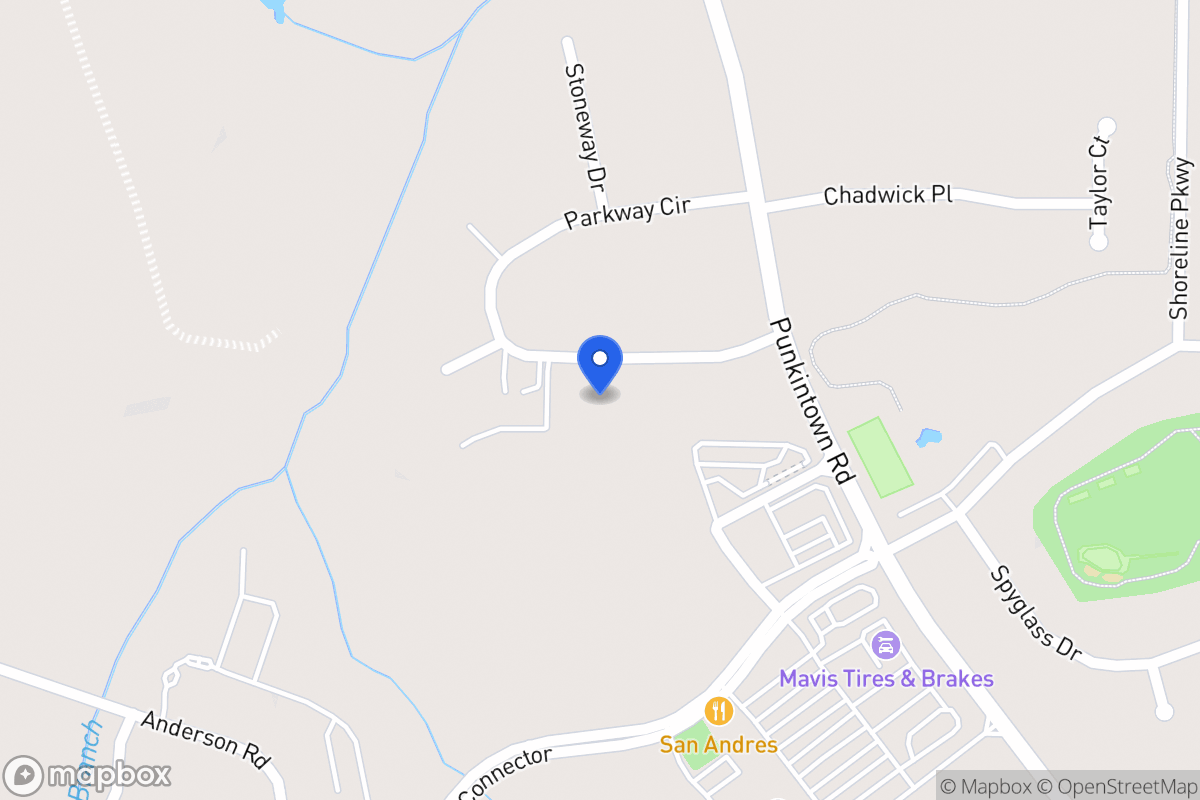 Map of 157 Parkway Cir