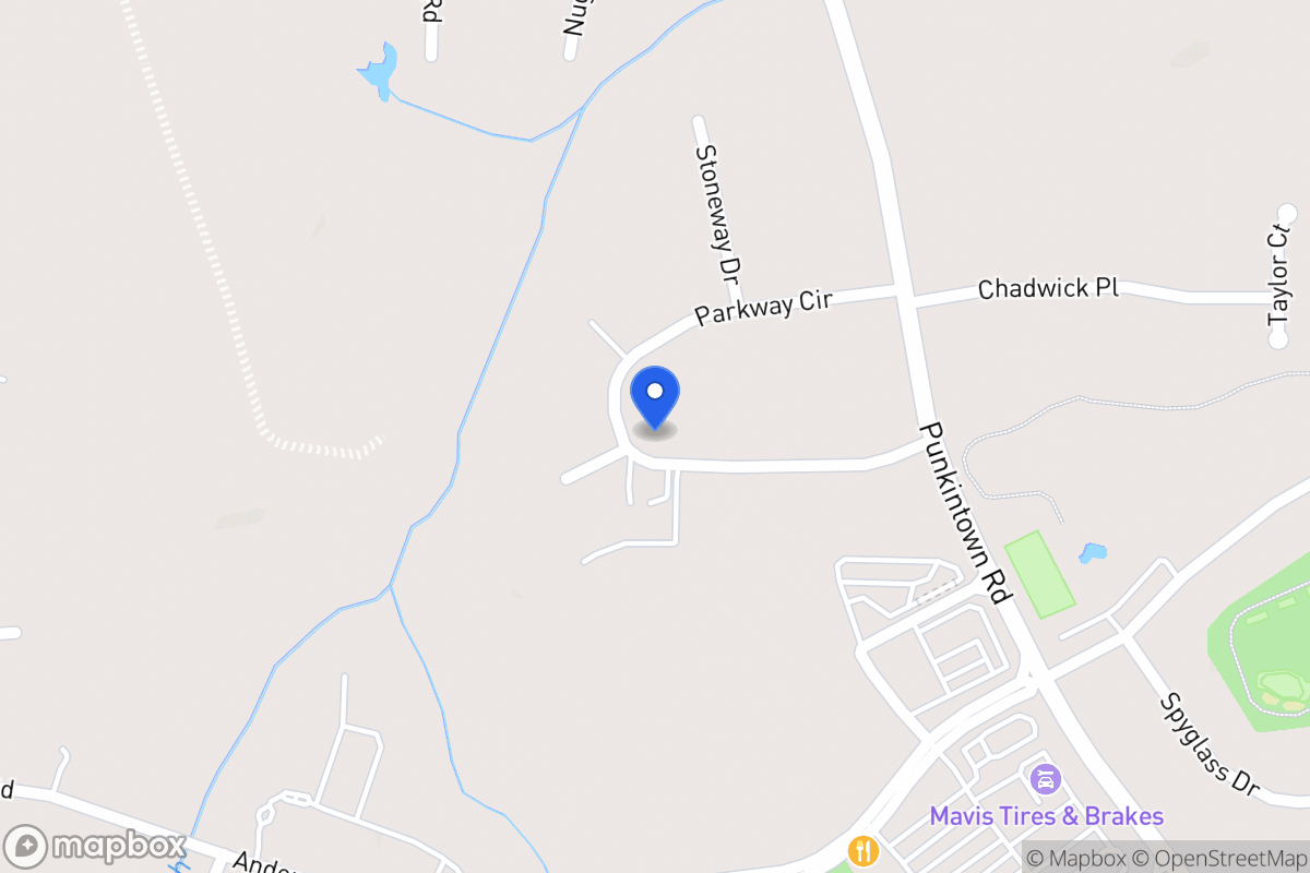Map of 116 Parkway Cir