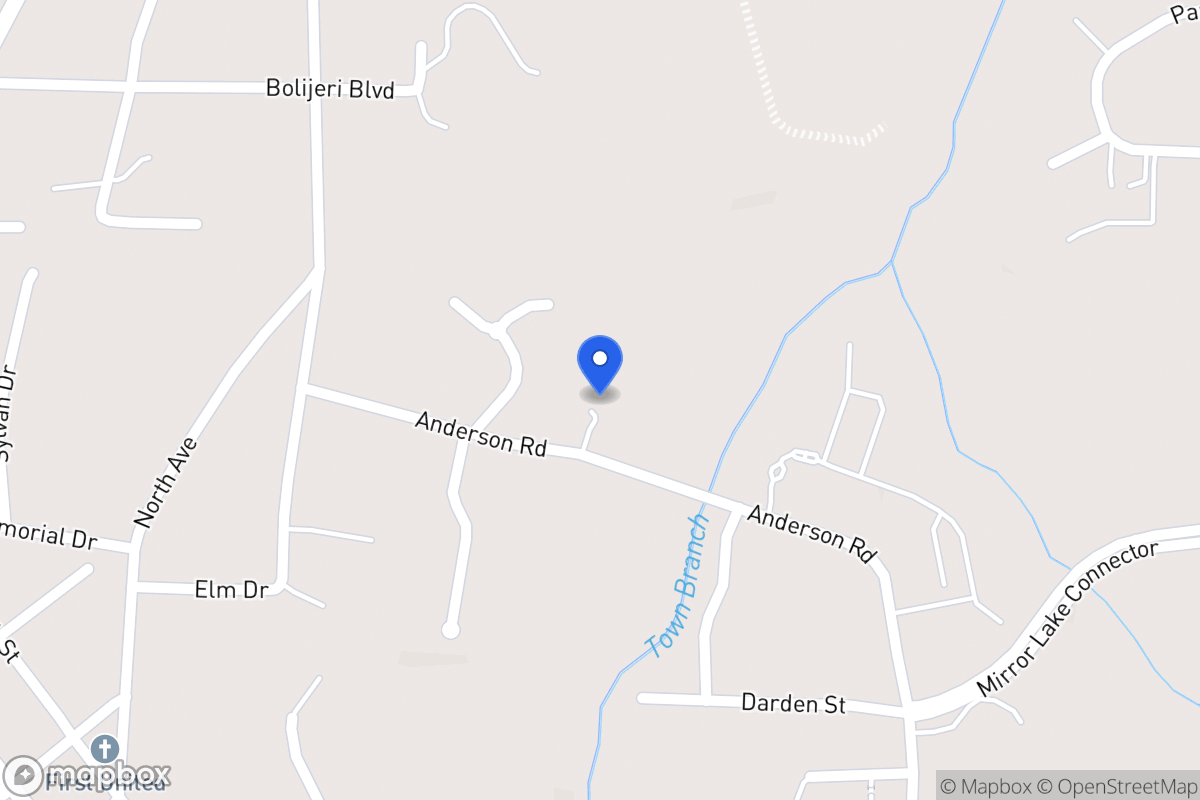 Map of Anderson Rd