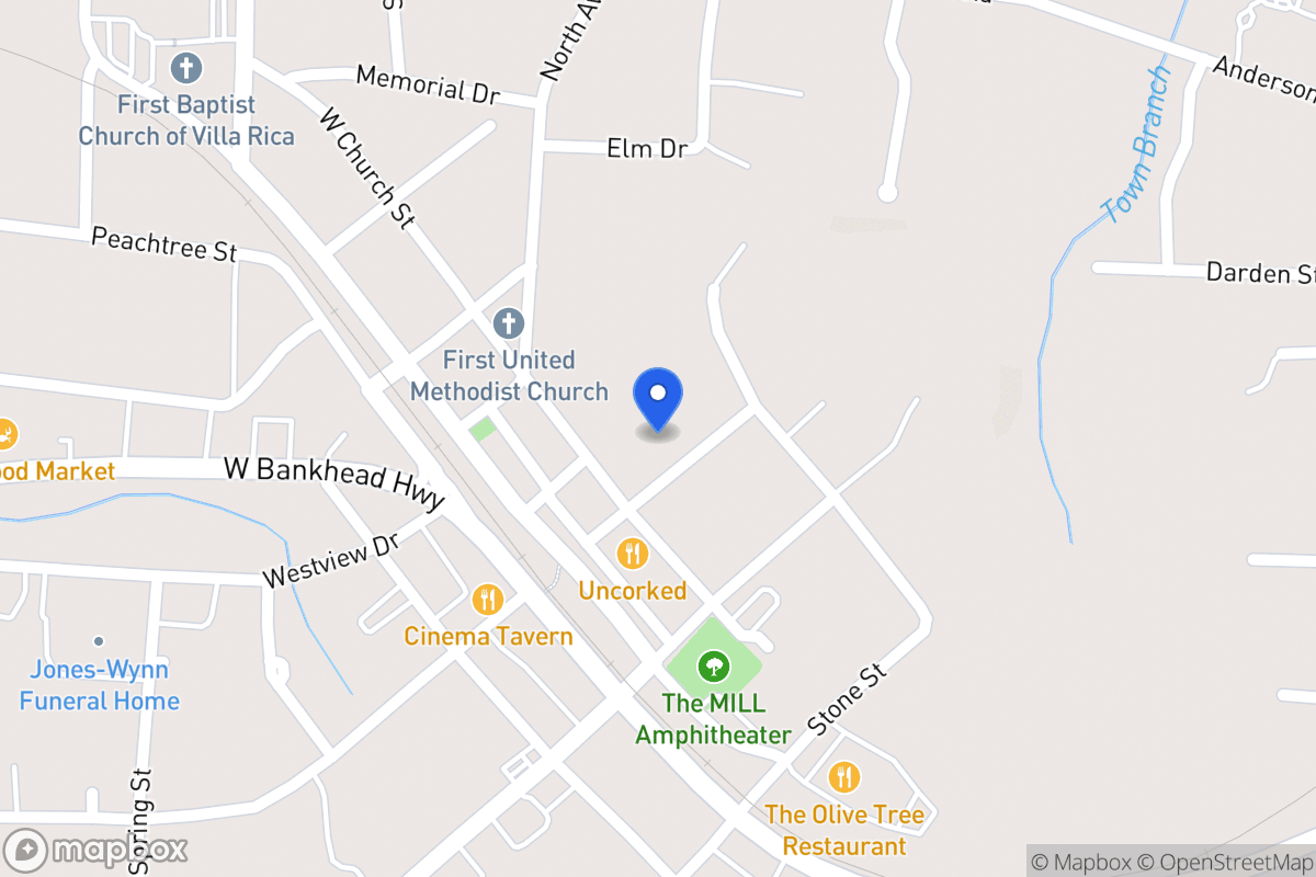 Map of 206 N Chandler St