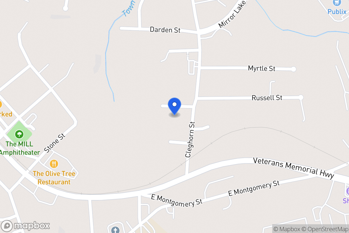 Map of 118 Cleghorn St