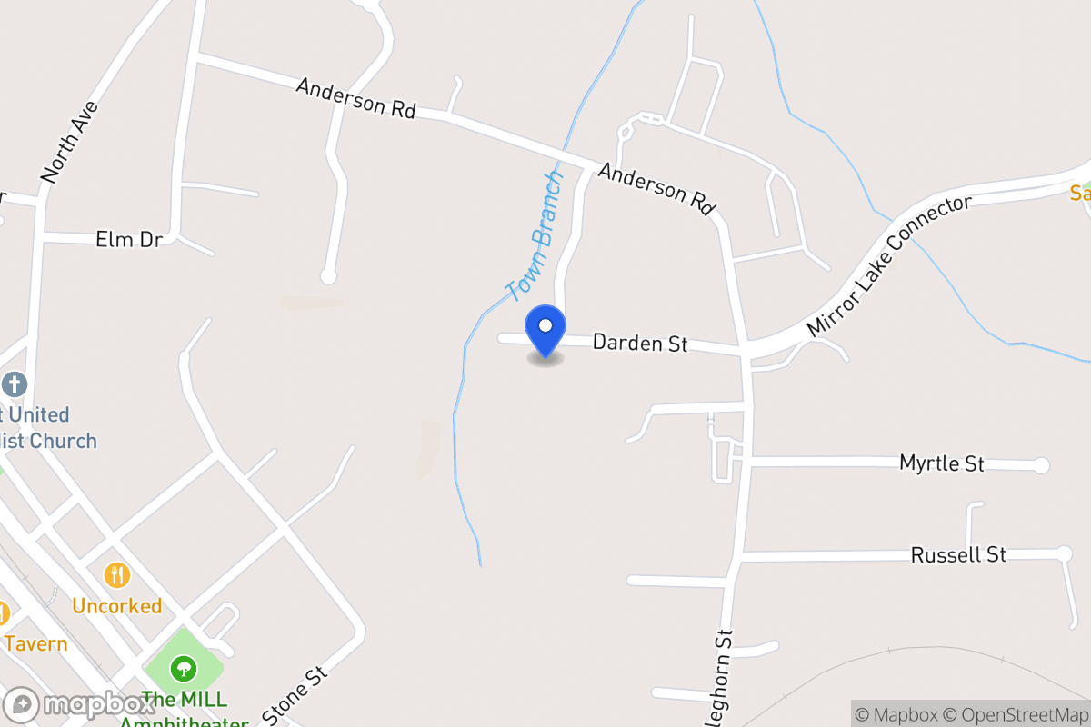 Map of 401 Darden St