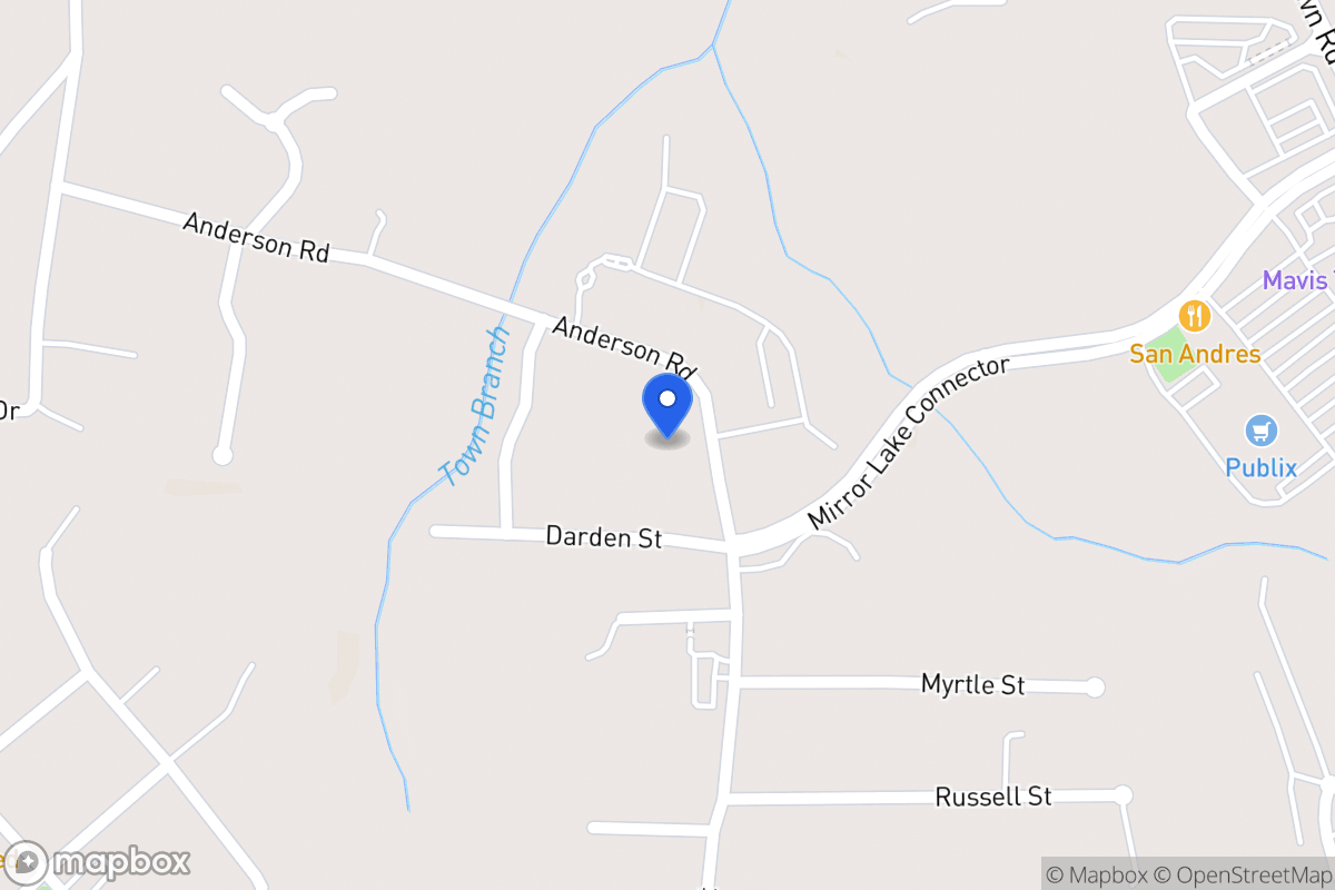 Map of 312 Cleghorn St