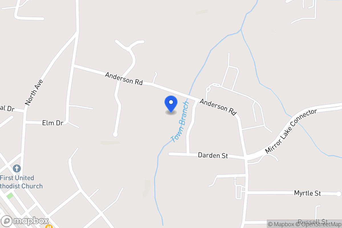 Map of 206 Anderson Rd