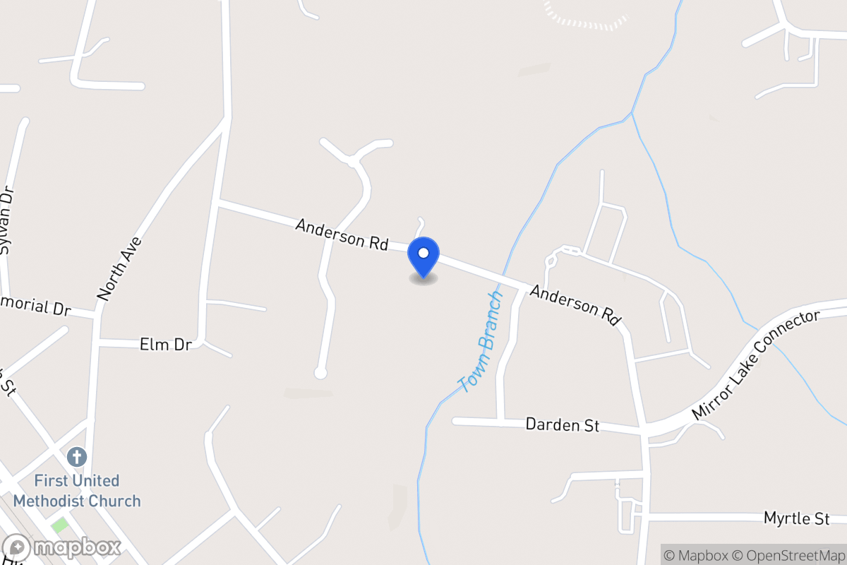 Map of 210 Anderson Rd