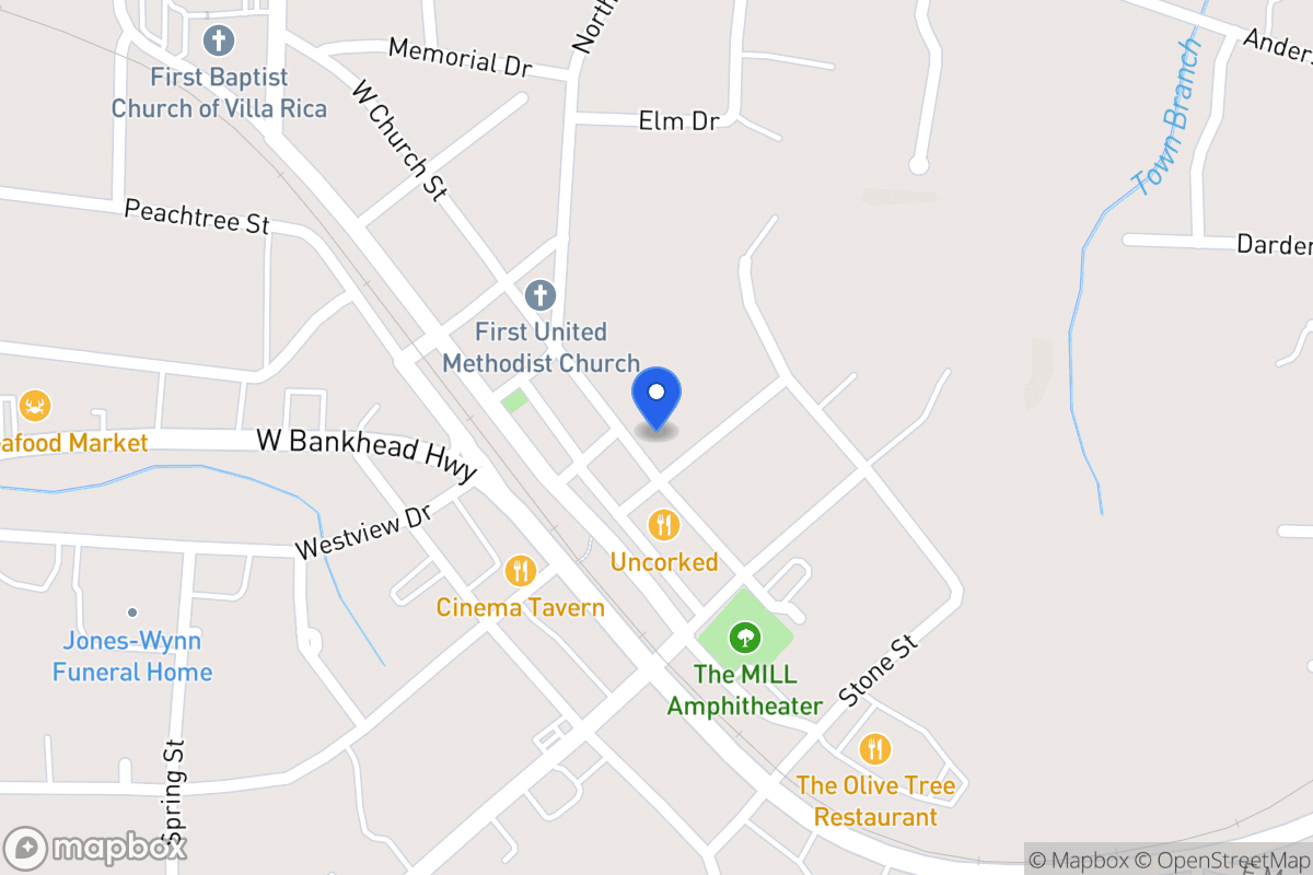 Map of 225 W Church St
