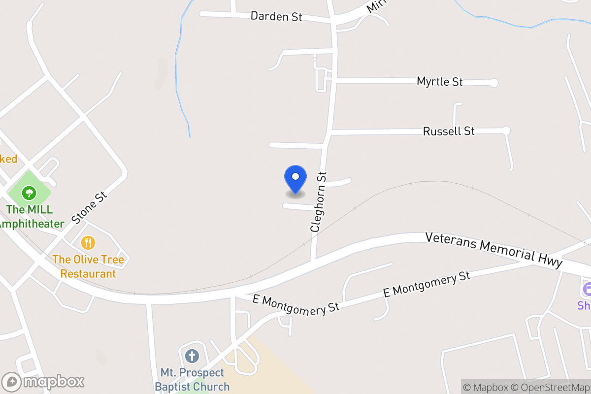 Map of 116 Cleghorn St