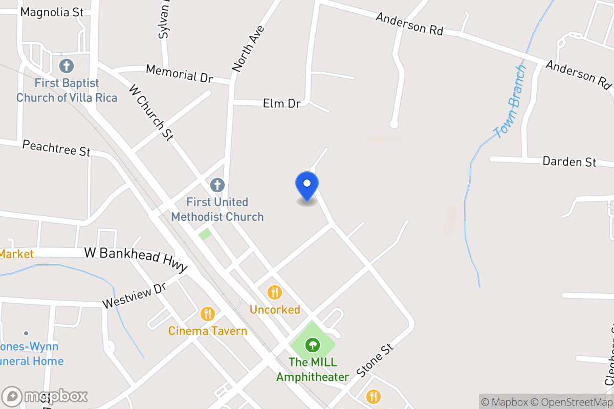 Map of 206 W Gordon St