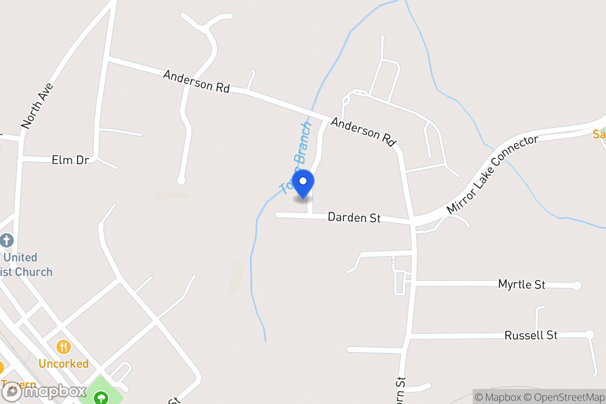 Map of 402 Darden St