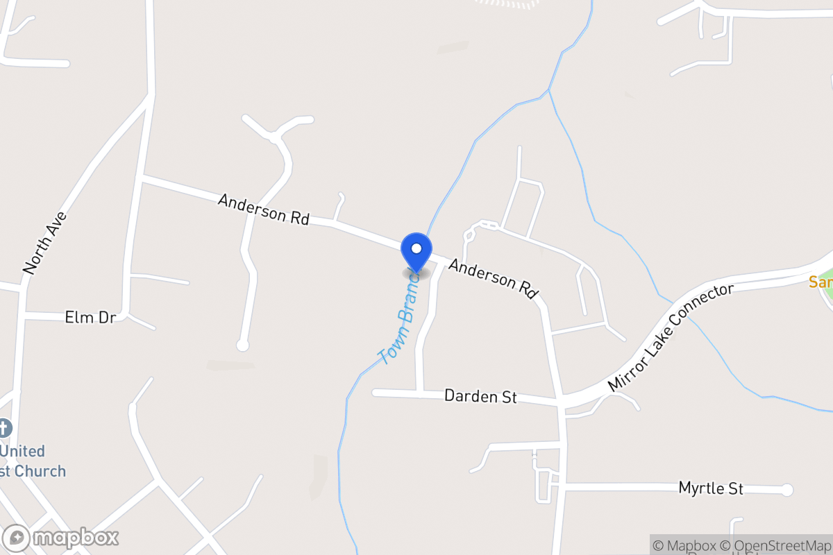 Map of 190 Anderson Rd