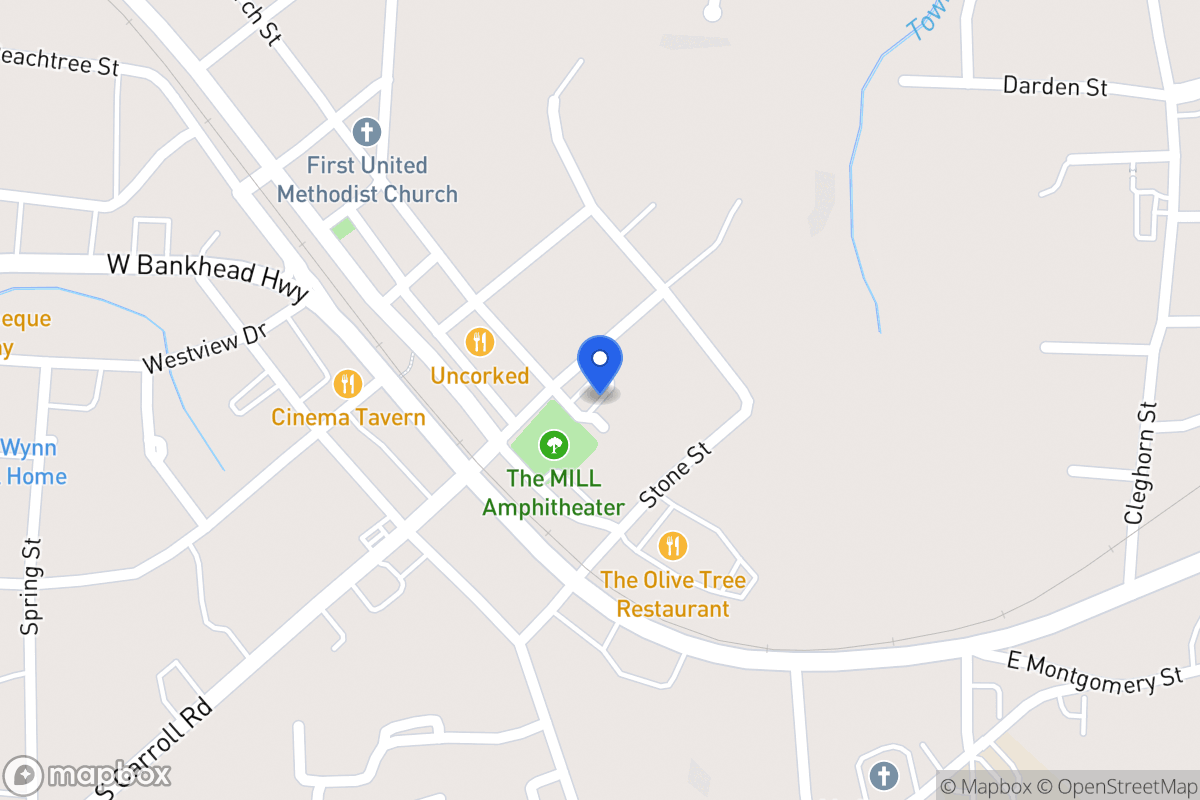 Map of E Church St