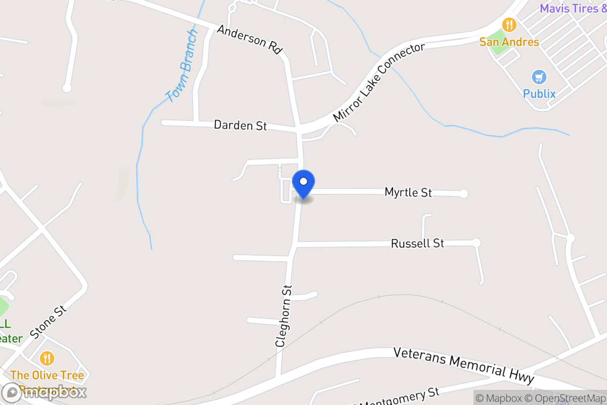 Map of Myrtle St