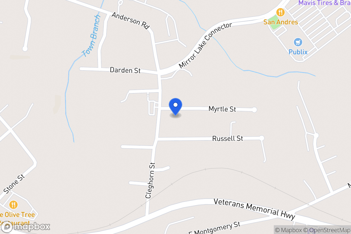 Map of 513 Myrtle St