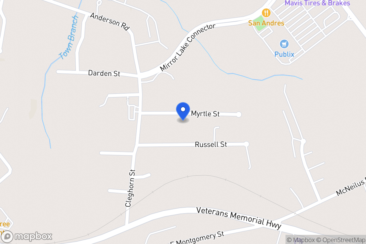 Map of 519 Myrtle St