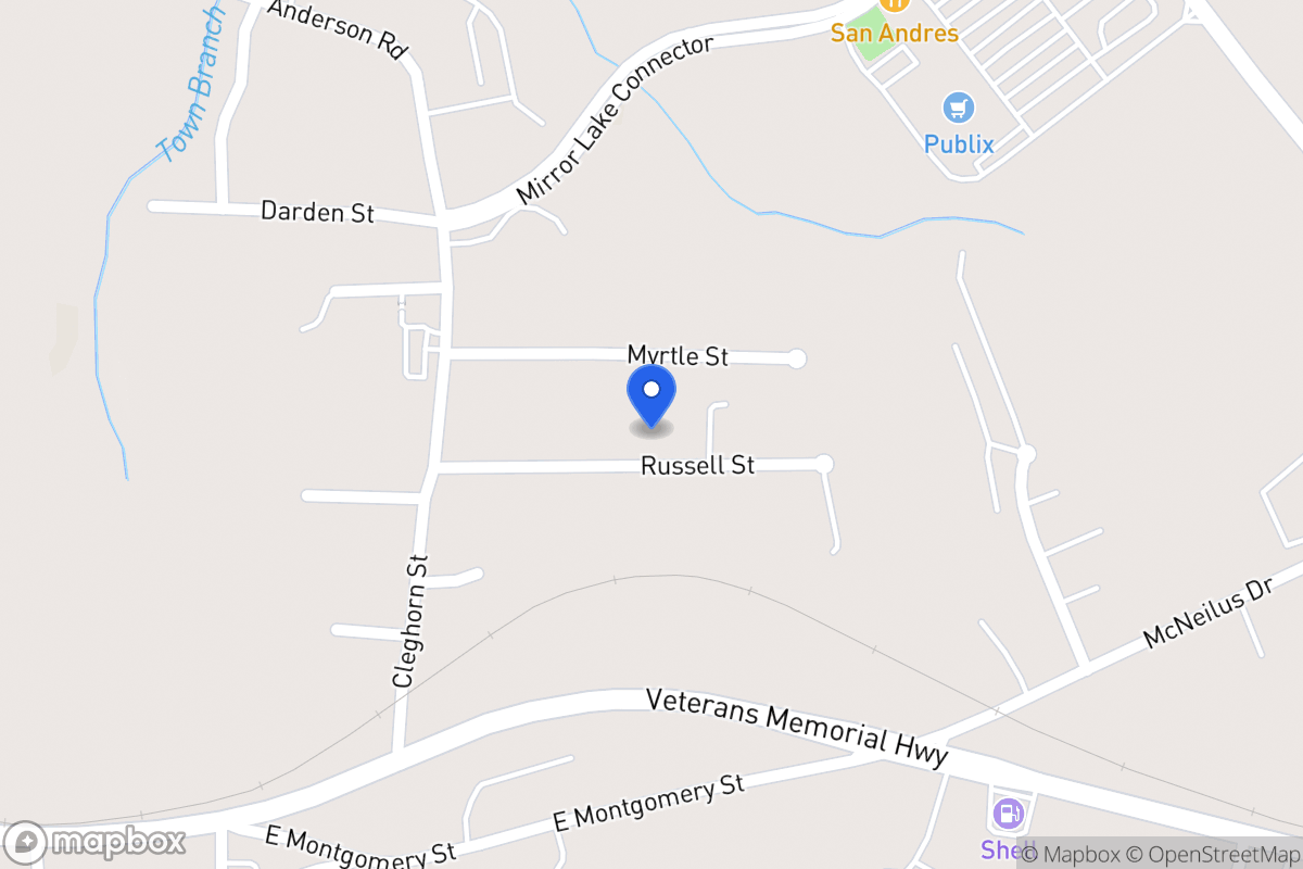 Map of 526 Russell St