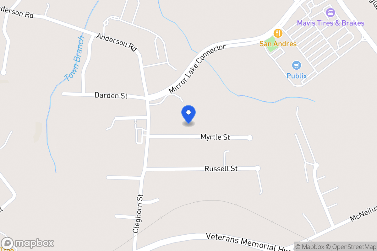 Map of 516 Myrtle St