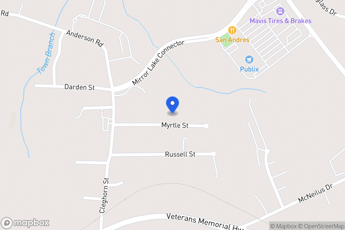 Map of 526 Myrtle St