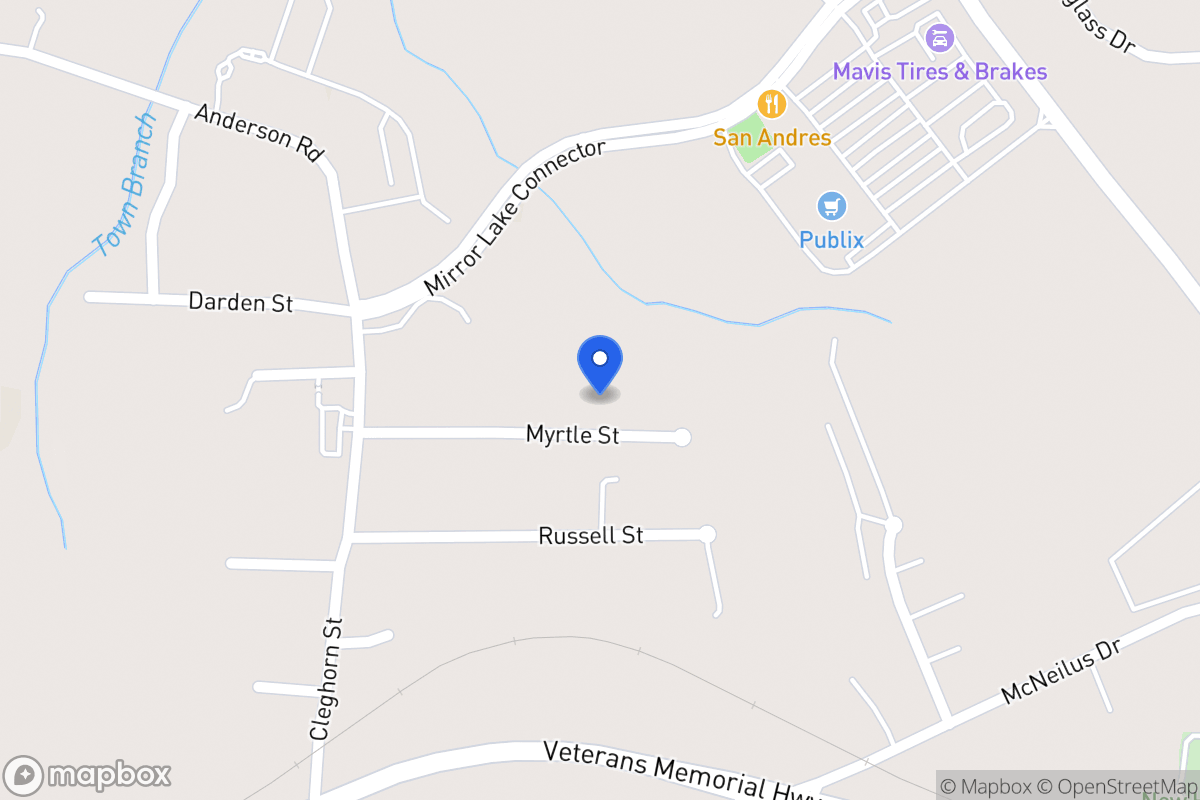Map of 227 Myrtle St