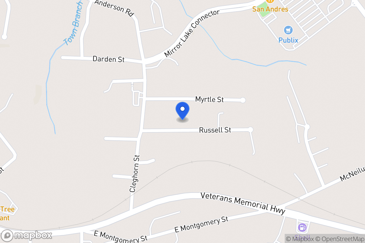 Map of 516 Russell St