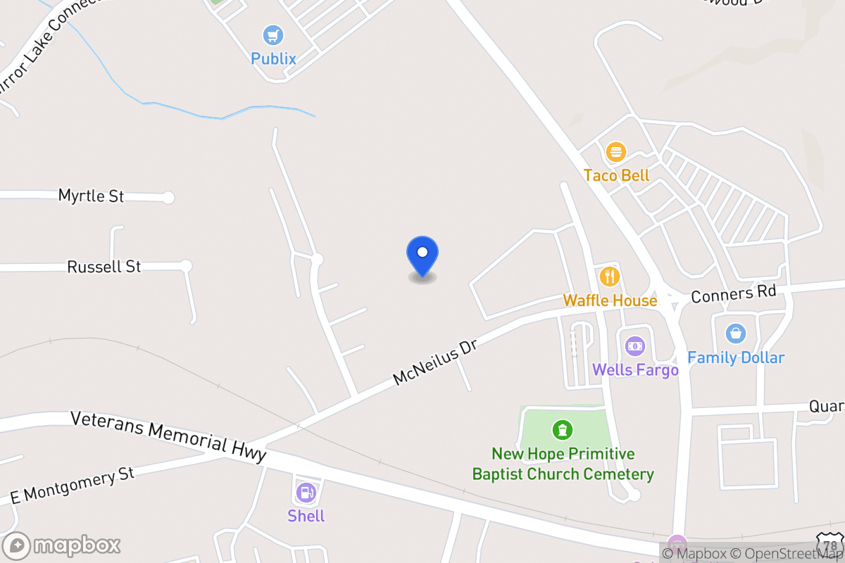 Map of 102 Conners Rd