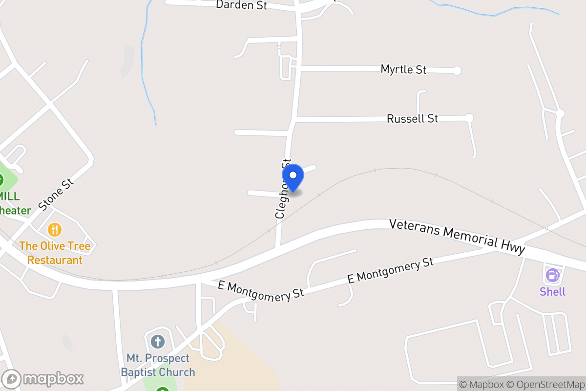 Map of 101 Cleghorn St