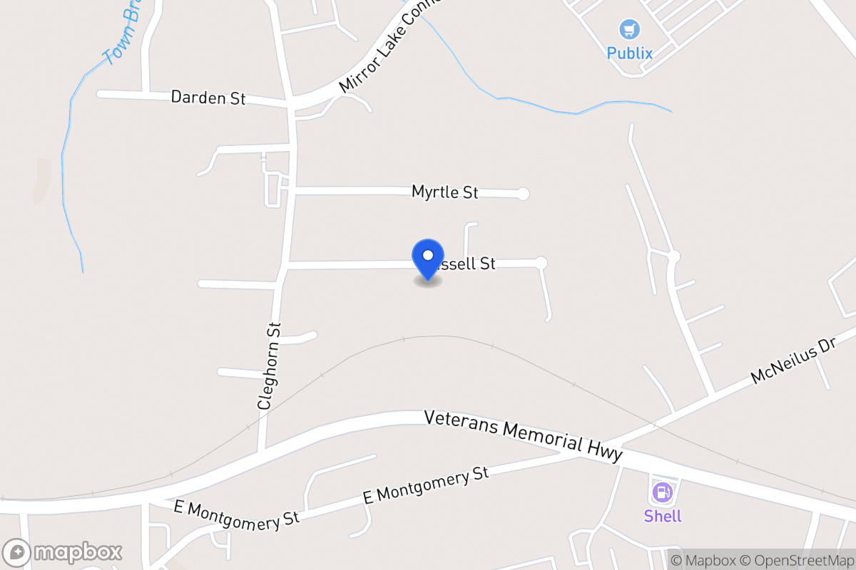 Map of 525 Russell St