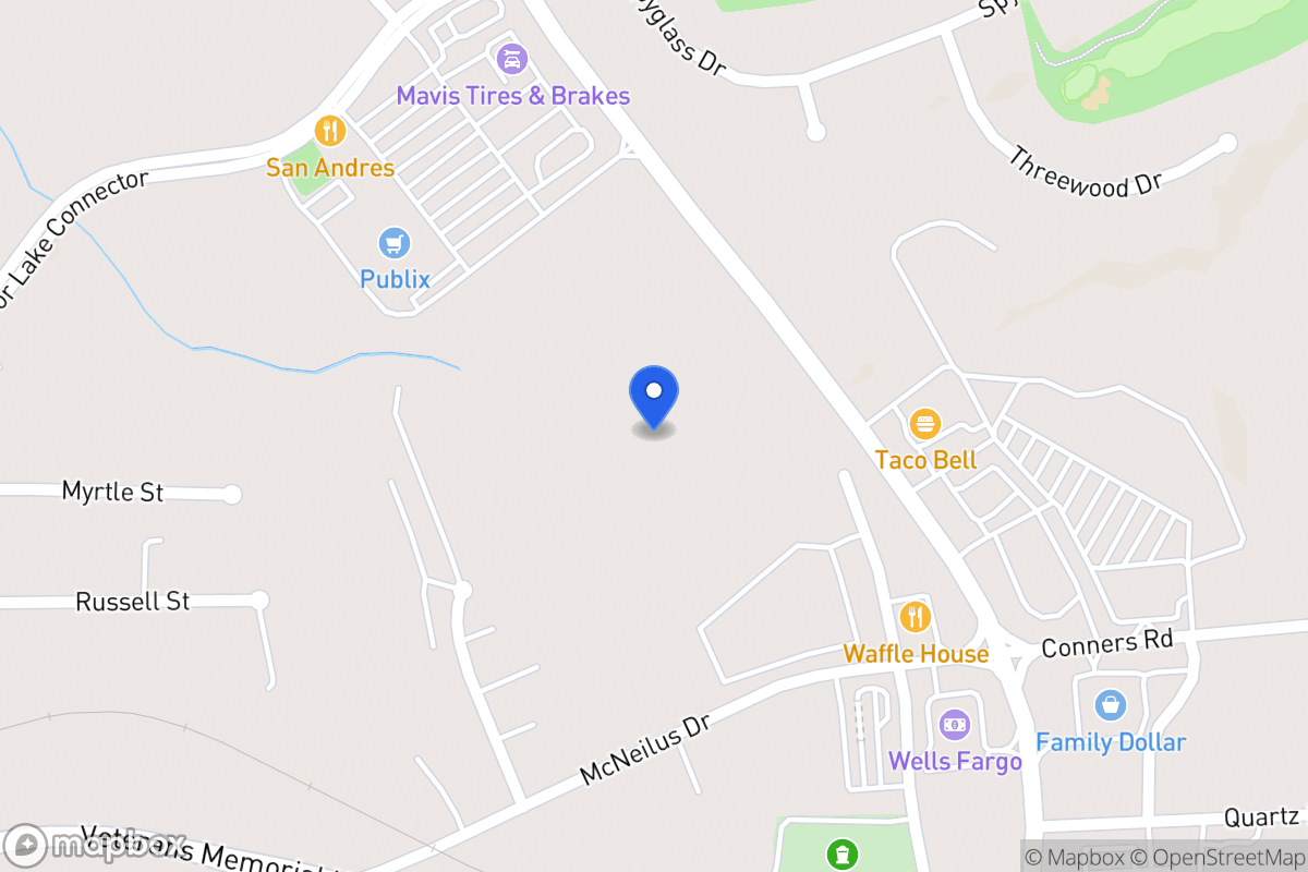 Map of 148 Mirror Lake Blvd