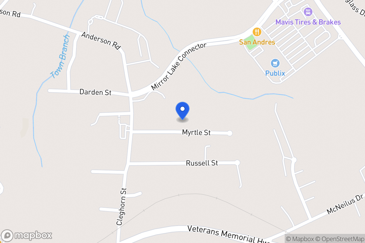 Map of 520 Myrtle St