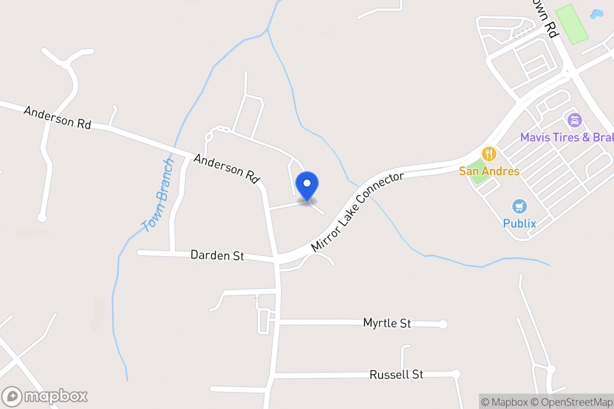 Map of 203 Cleghorn Rd